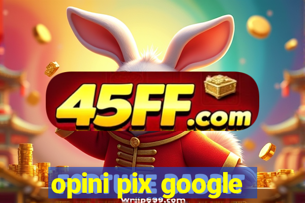 opini pix google